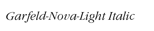 proxima nova light font